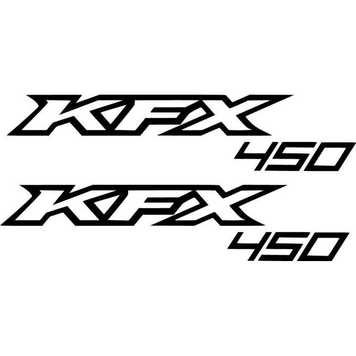 Kawasaki Kfx 450 Die Cut Style 2 Stickers Decals - DecalsHouse