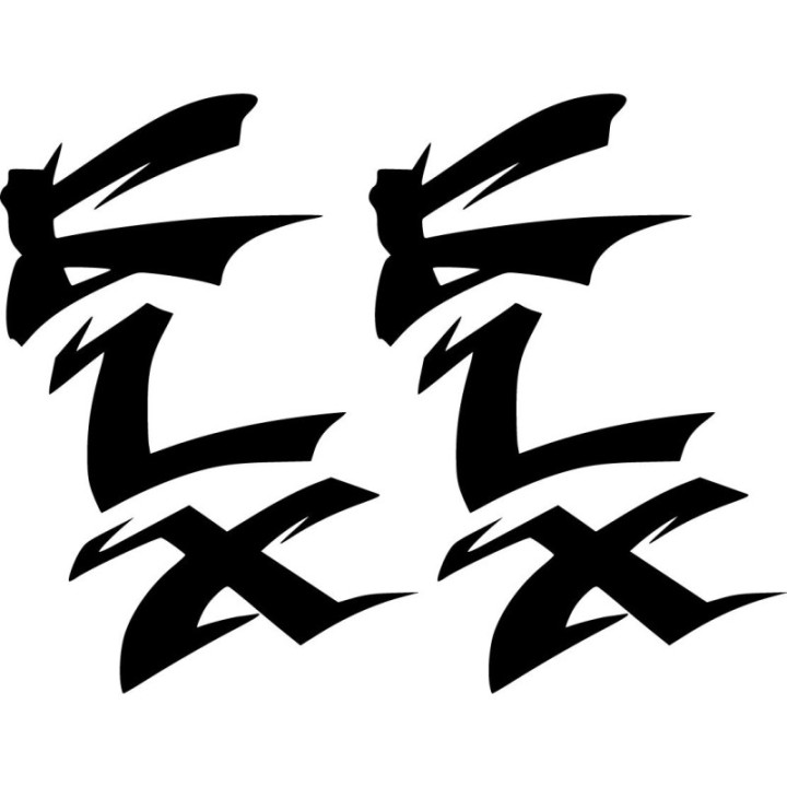 Kawasaki Klr Die Cut Style 2 Stickers Decals - DecalsHouse