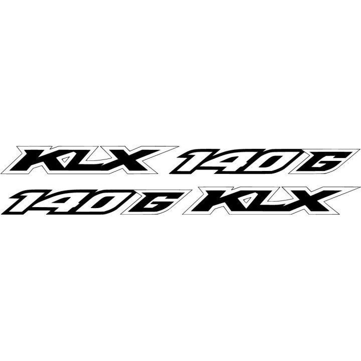 Kawasaki Klx 140 Die Cut Stickers Decals - DecalsHouse