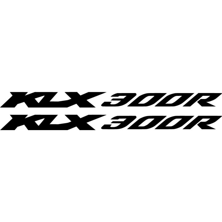 Kawasaki KLX 300R Dual Sport Stickers – Enduro Decals (2-Pack)