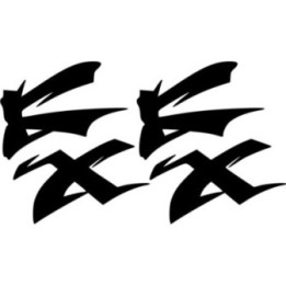 Kawasaki Kx Die Cut Stickers Decals - DecalsHouse