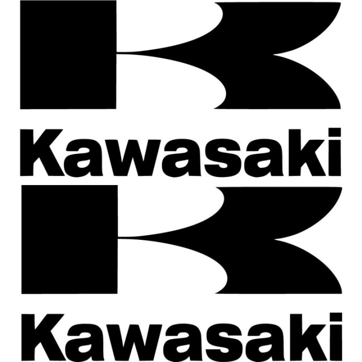 Kawasaki Stickers – Ninja ZX-10R ZX-6R Z900 Motorcycle Decals (2-Pack)