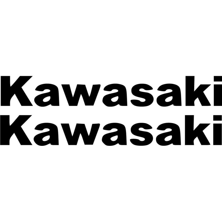 Kawasaki Lettering Stickers – Ninja Z H2 Versys Decals (2-Pack)