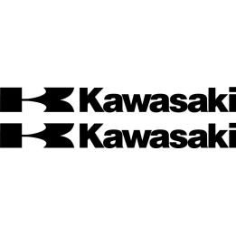 Kawasaki ZX-6R Ninja Logo Stickers – Fairing Decals (2-Pack)