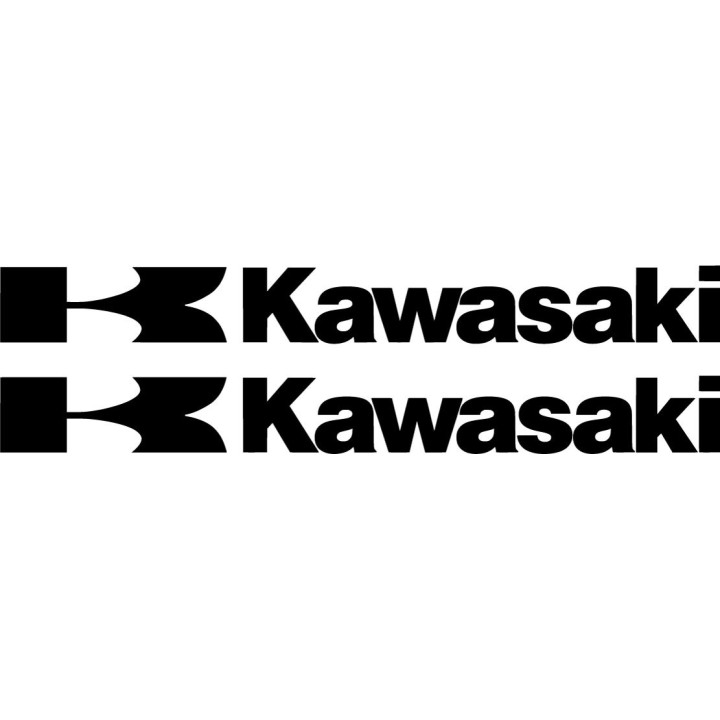 Kawasaki ZX-6R Ninja Logo Stickers – Fairing Decals (2-Pack)