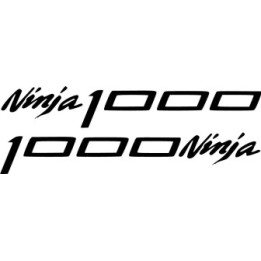 Kawasaki Ninja 1000 Die Cut Style 2 Stickers Decals - DecalsHouse