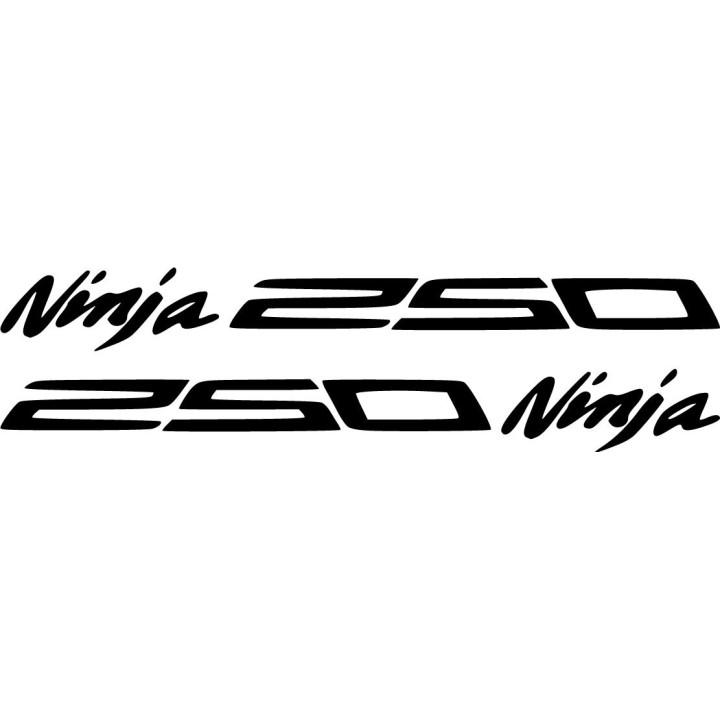 Kawasaki Ninja 250 Die Cut Stickers Decals - DecalsHouse