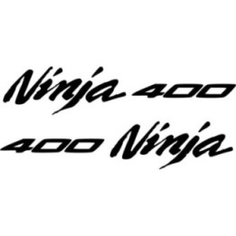 Kawasaki Ninja 400 Sportbike Stickers – Fairing Motorcycle Decals (2-Pack)