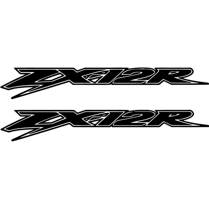 Kawasaki Ninja Zx 12 Die Cut Style 2 Stickers Decals - DecalsHouse