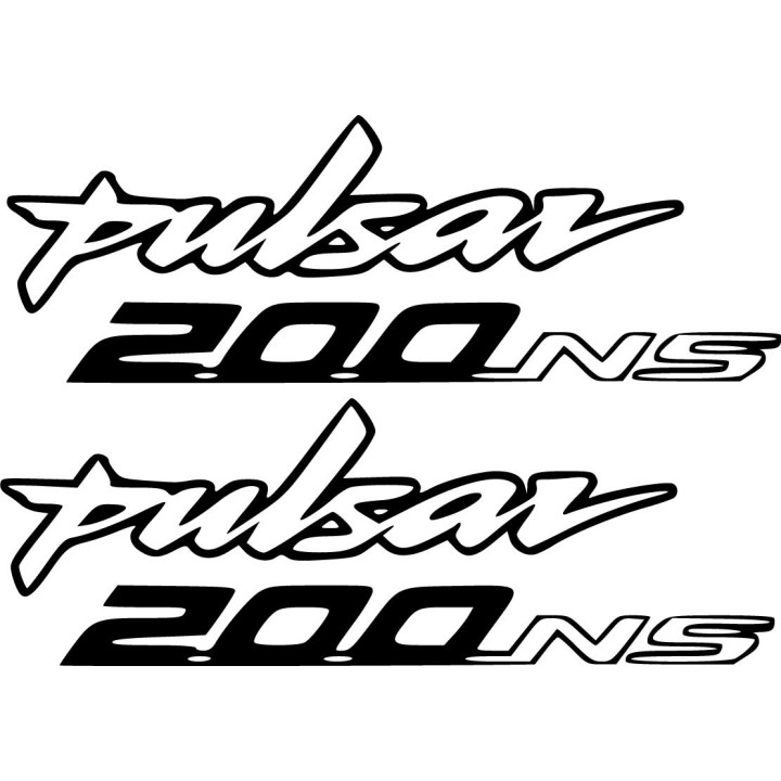 Kawasaki Pulsar 200ns Die Cut Style 2 Stickers Decals - DecalsHouse