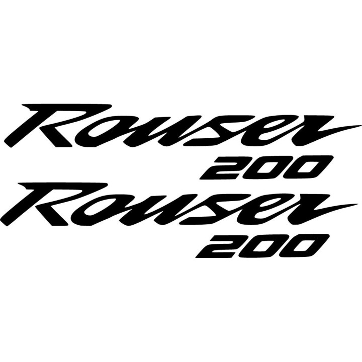 Kawasaki Rouser 200 Die Cut 2 Stickers Decals - DecalsHouse