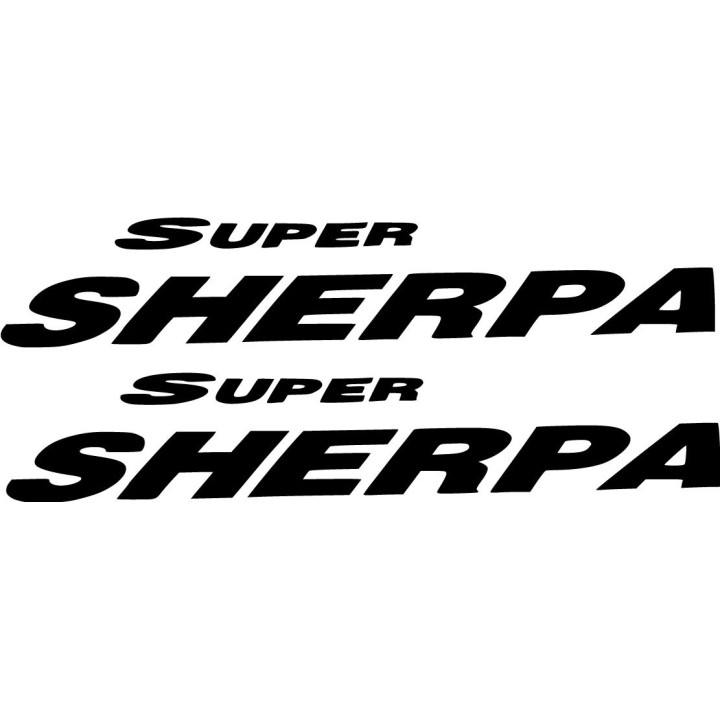 Kawasaki Super Sherpa Die Cut Stickers Decals - DecalsHouse