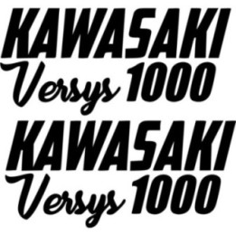 Kawasaki Versys 1000 Die Cut Style 2 Stickers Decals - DecalsHouse