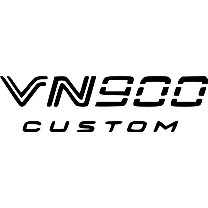 Kawasaki Vn 900 Custom Die Cut Stickers Decals - DecalsHouse
