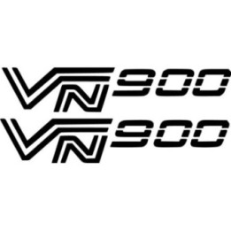 Kawasaki Vn 900 Die Cut Stickers Decals - DecalsHouse