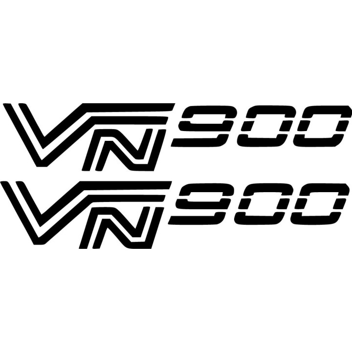 Kawasaki Vn 900 Die Cut Stickers Decals - DecalsHouse