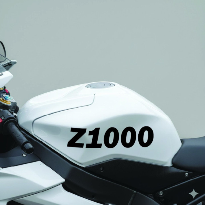 Kawasaki Z1000 Die Cut Style 3 Stickers Decals - DecalsHouse