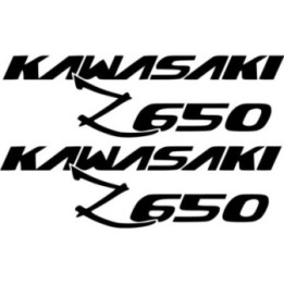 Kawasaki Z 650 Die Cut Style 2 Stickers Decals - DecalsHouse