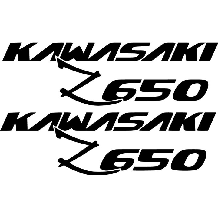 Kawasaki Z 650 Die Cut Style 2 Stickers Decals - DecalsHouse
