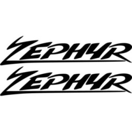 Kawasaki Zephyr Die Cut Lettering Stickers Decals - DecalsHouse