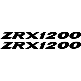 Kawasaki Zrx 1200 Die Cut Stickers Decals - DecalsHouse