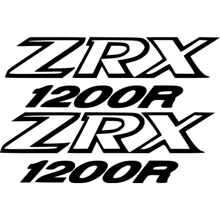Kawasaki Zrx 1200r Die Cut Stickers Decals - DecalsHouse