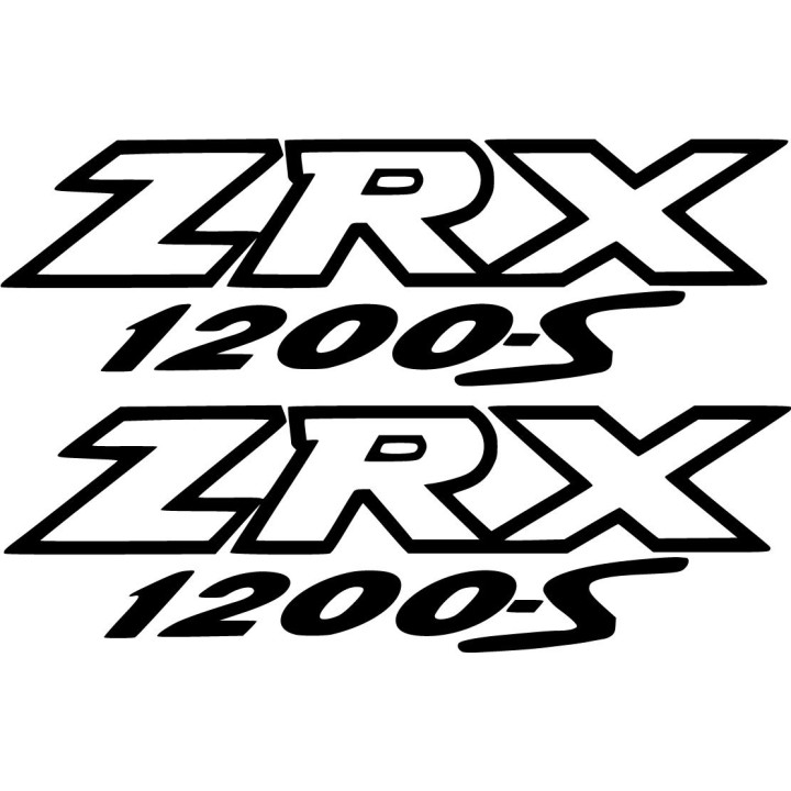 Kawasaki Zrx 1200s Die Cut Stickers Decals - DecalsHouse