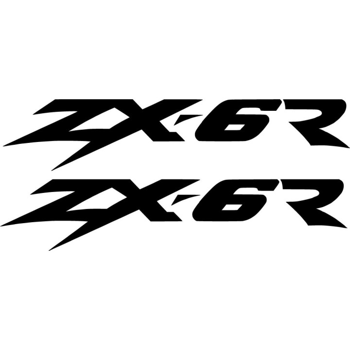 Kawasaki Zx 6r Die Cut Style 2 Stickers Decals - DecalsHouse