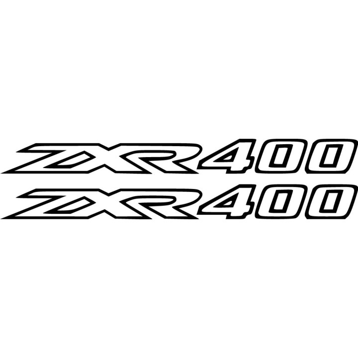 Kawasaki ZXR 400 Supersport Stickers – Ninja Decals (2-Pack)