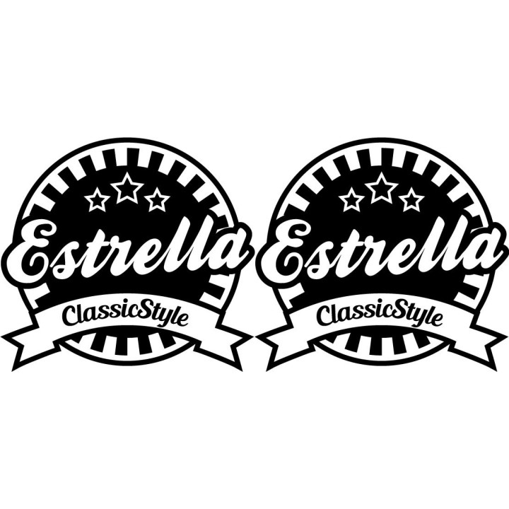 Kawasaki Estrella Classic Stickers Decals - DecalsHouse