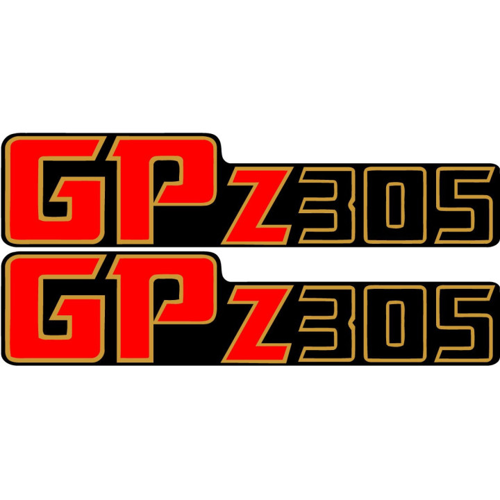 Kawasaki Gpz 305 Stickers Decals - DecalsHouse