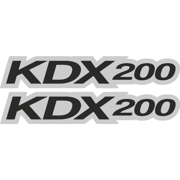 Kawasaki Kdx 200 Stickers Decals - DecalsHouse