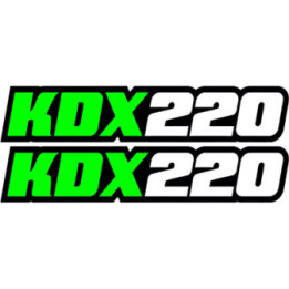 Kawasaki Kdx 220 Stickers Decals - DecalsHouse