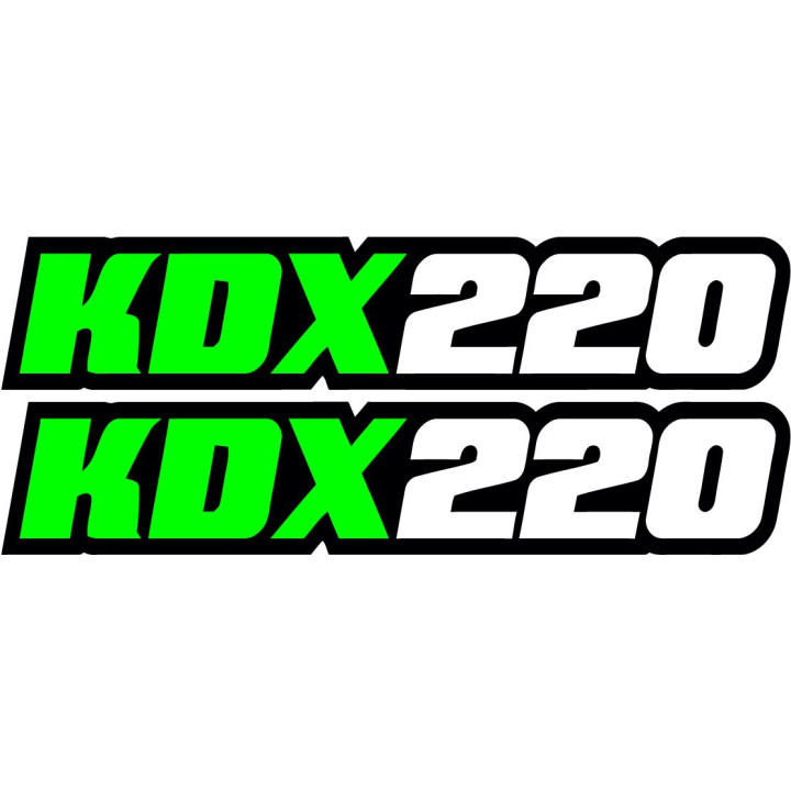 Kawasaki Kdx 220 Stickers Decals - DecalsHouse