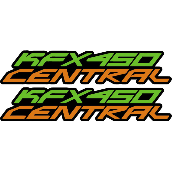 Kawasaki Kfx 450 Central Stickers Decals - DecalsHouse