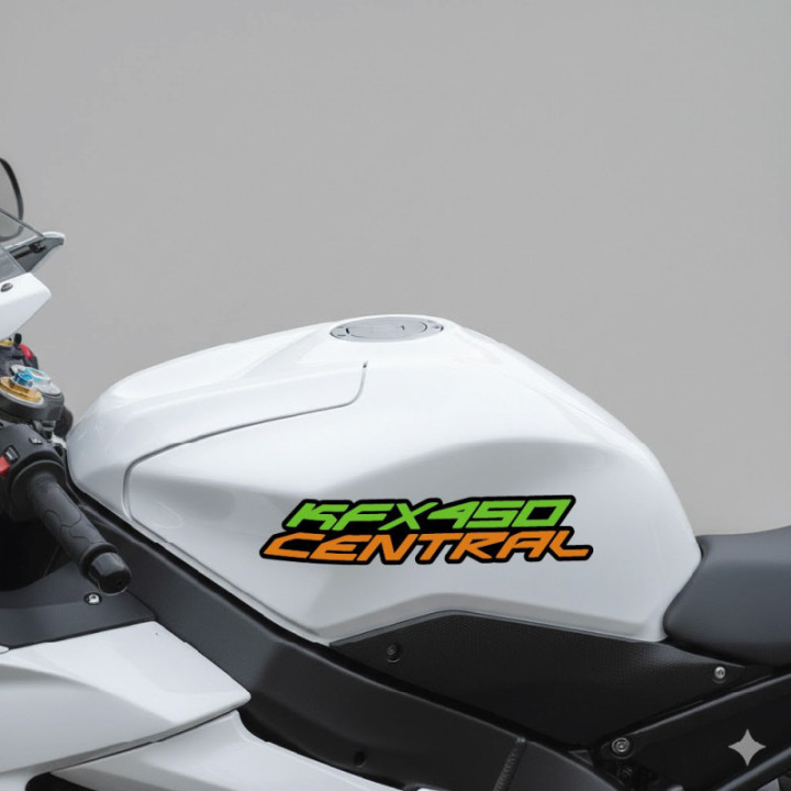 Kawasaki Kfx 450 Central Stickers Decals - DecalsHouse