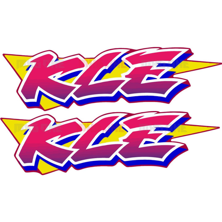 Kawasaki Kle Style 2 Stickers Decals - DecalsHouse