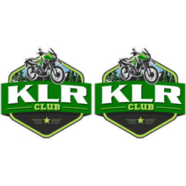 Kawasaki Klr Club Badge Stickers Decals - DecalsHouse