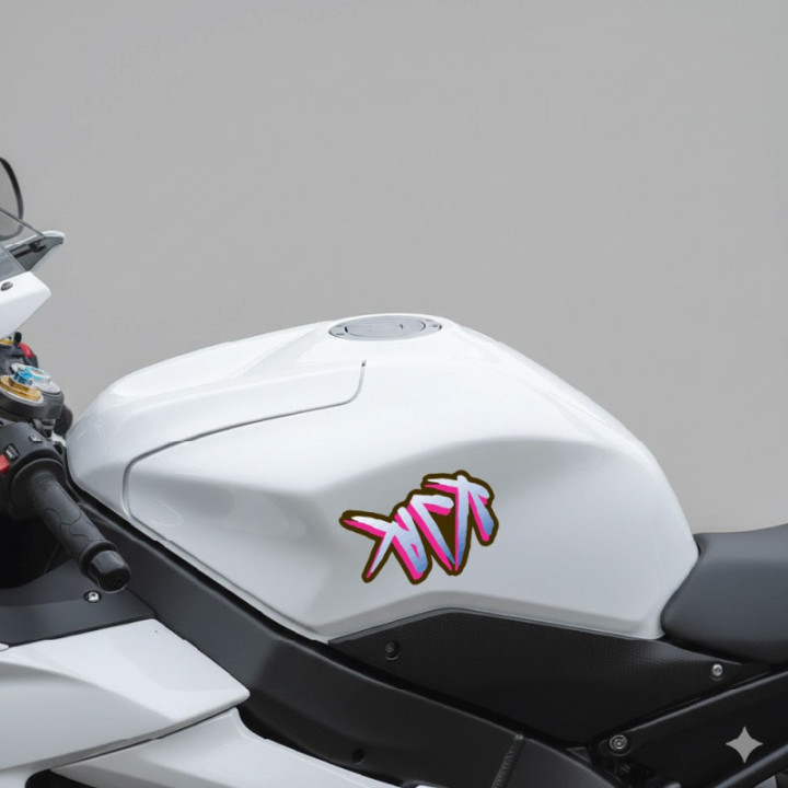 Kawasaki KLR Stickers – KLR 250 KLR 650 Dual Sport Adventure Decals (2-Pack)