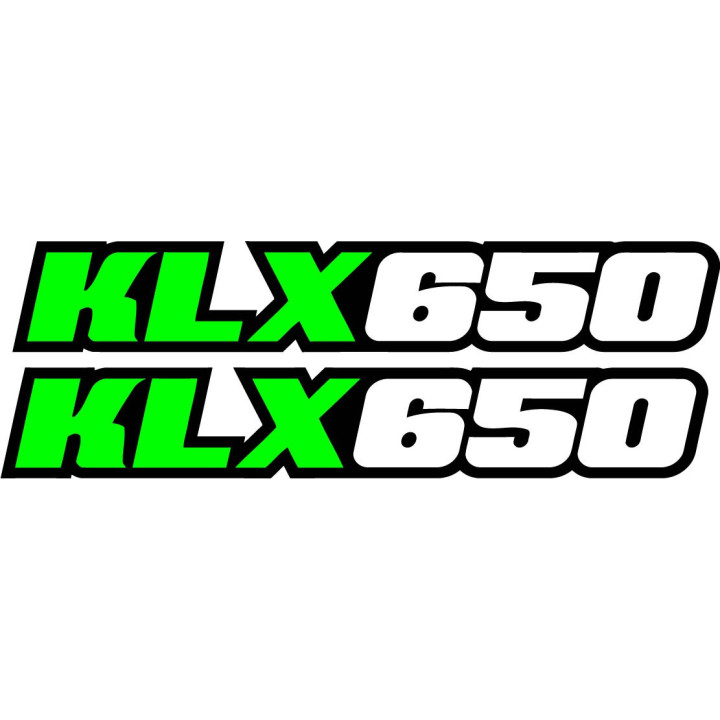Kawasaki KLX 650 Dual Sport Stickers – Enduro Decals (2-Pack)