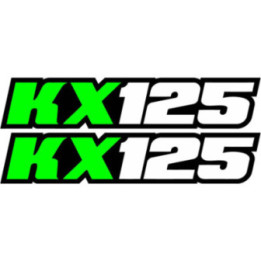 Kawasaki Kx 125 Stickers Decals - DecalsHouse