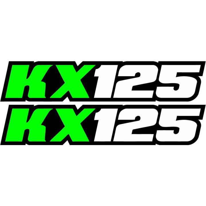 Kawasaki Kx 125 Stickers Decals - DecalsHouse