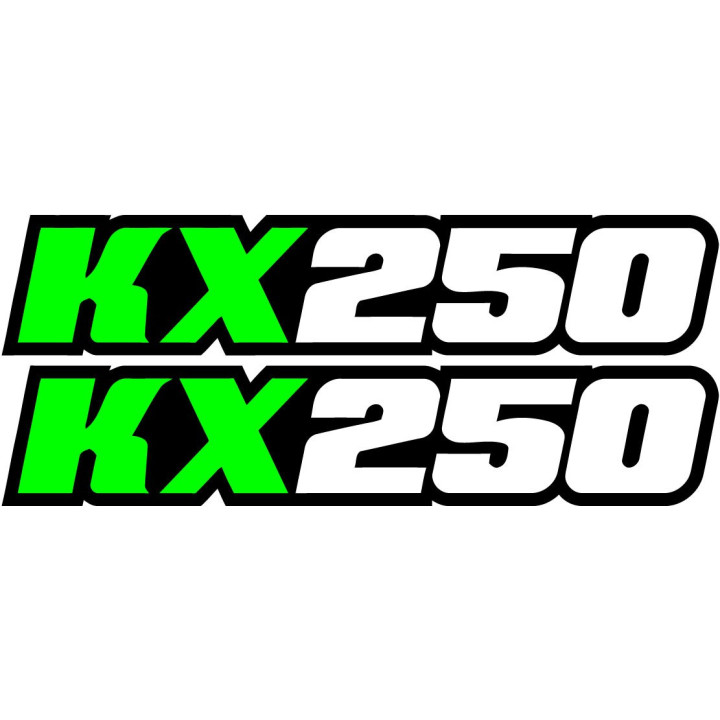 Kawasaki Kx 250 Stickers Decals - DecalsHouse
