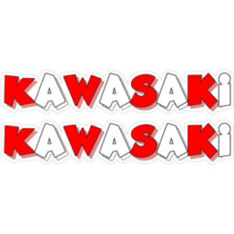 Kawasaki Logo Jpana Stickers Decals - DecalsHouse