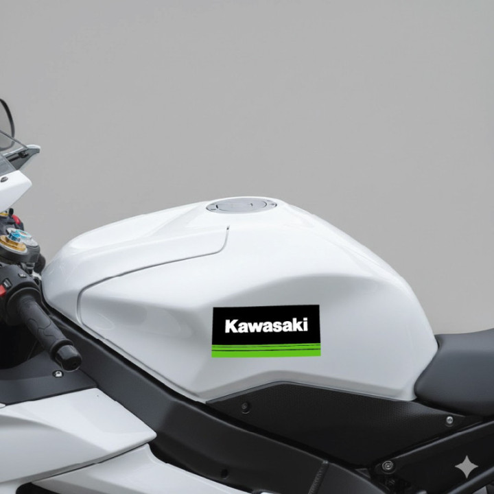 Kawasaki Logo Style 2 Stickers Decals - DecalsHouse