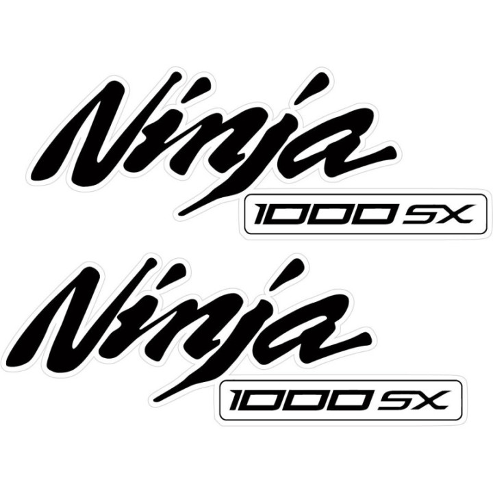 Kawasaki Ninja 1000SX Stickers - Sport Tourer Decals (2-Pack)