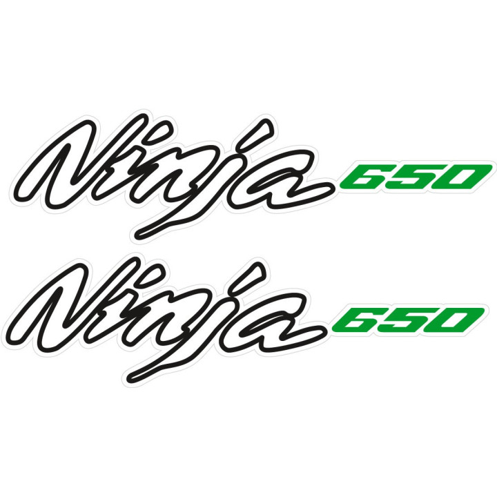 Kawasaki Ninja 650 Stickers – Street Fairing Decals (2-Pack)