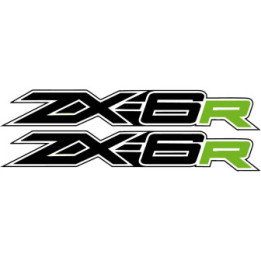 Kawasaki Ninja ZX-6R Green Stickers – 636 Supersport Decals (2-Pack)