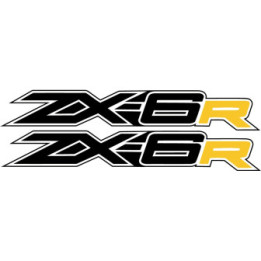 Kawasaki Ninja Zx 6r Yellow Stickers Decals - DecalsHouse