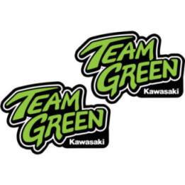 Kawasaki Team Green Stickers – KRT ZX-10R ZX-6R Decals (2-Pack)